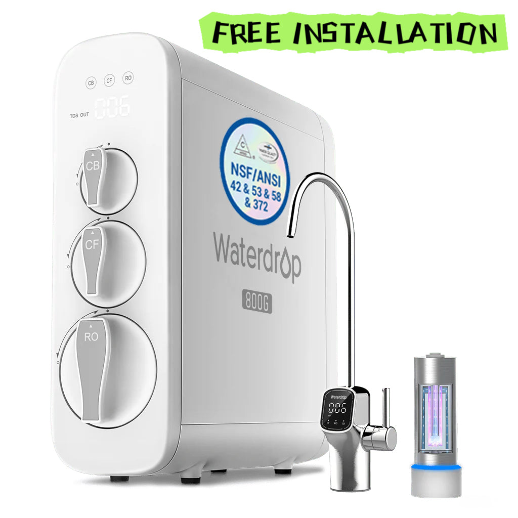 G3P800 - 800 GPD Tankless RO System with UV Sterilizing Light